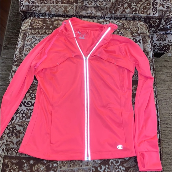 Pink champion athletic sweater - Picture 1 of 2